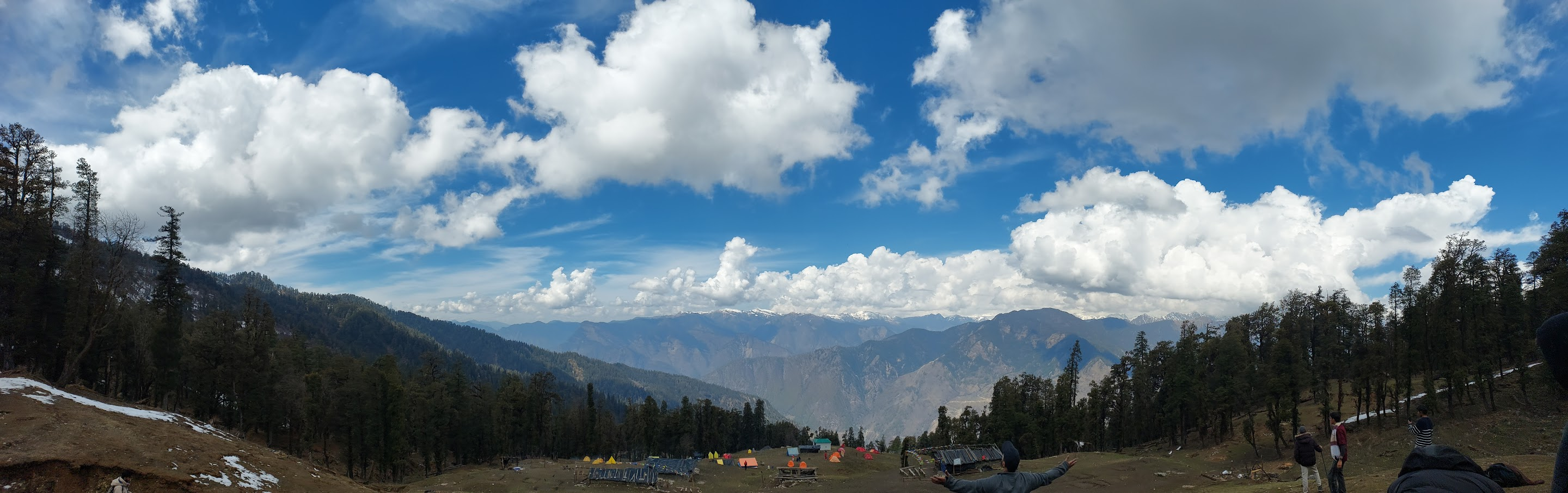 My proud picture at Kedarkantha Base-camp
